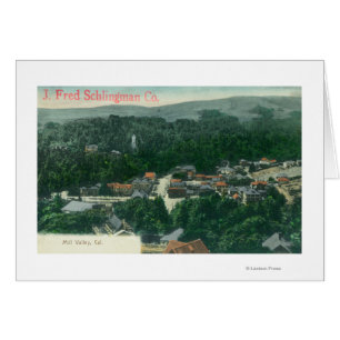 Luftaufnahme des Mill ValleyMill Valley, CA