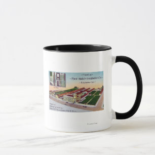 Luftaufnahme des Müssen-Luke Brutkastens Co Gbd Tasse