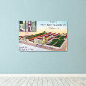 Luftaufnahme des Must-Hatch-Inkubators Co Bldg Leinwanddruck (Insitu (Holzboden))