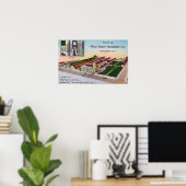 Luftaufnahme des Must-Hatch-Inkubators Co Bldg Poster (Heimbüro)