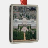 Luftaufnahme des National Gallery der Kunst Silbernes Ornament (Rechts)