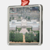 Luftaufnahme des National Gallery der Kunst Silbernes Ornament (Links)