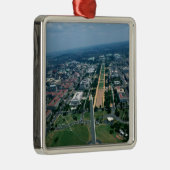 Luftaufnahme des nationalen Malls Silbernes Ornament (Rechts)