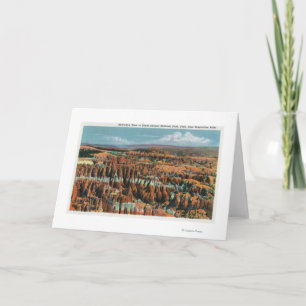 Luftaufnahme des Parks vom Inspirations-Punkt Karte