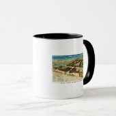 Luftaufnahme des Rickys Studio Inn Tasse (VorderseiteRechts)