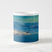 Luftaufnahme des San Francisco Bay Jumbo-Tasse (Vorderseite)