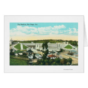 Luftaufnahme des StadiumSan Diego, CA