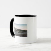 Luftaufnahme des Steinbruchs von Knowles Granite Tasse (Vorderseite Links)