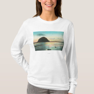 Luftaufnahme des Tag-Felsens und der Bucht T-Shirt
