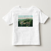 Luftaufnahme des TownColfax, CA Kleinkind T-shirt (Vorderseite)