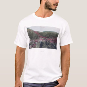 Luftaufnahme des TownColoma, CA T-Shirt
