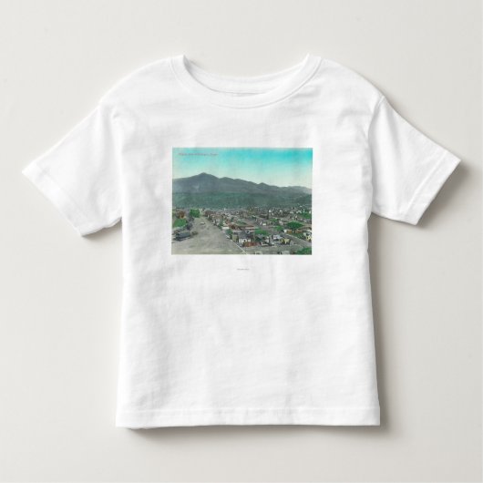 Luftaufnahme des TownHuntington ODER Kleinkind T-shirt (Vorderseite)
