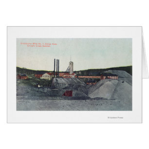 Luftaufnahme des Vindicator-Bergwerkes nein