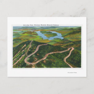 Luftaufnahme des Whiteface Mt Memorial Hwy Postkarte