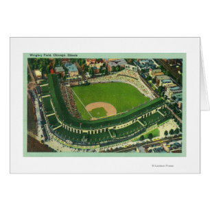 Luftaufnahme des Wrigley Field # 2Chicago, IL