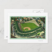 Luftaufnahme des Wrigley Field # 2Chicago, IL Postkarte (Vorne/Hinten)