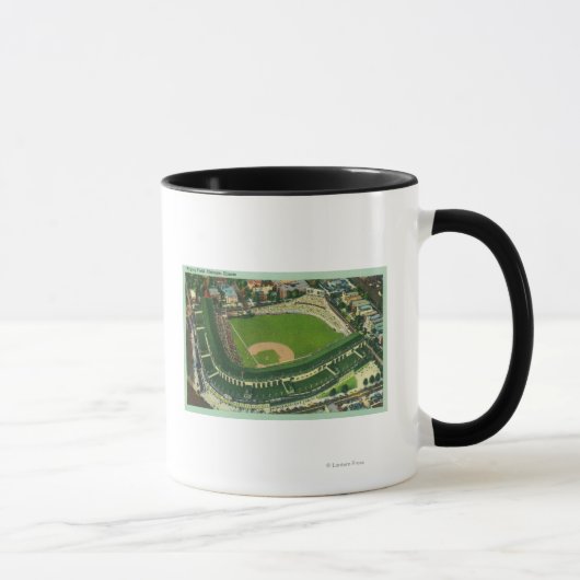 Luftaufnahme des Wrigley Field # 2Chicago, IL Tasse (Rechts)