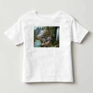 Luftaufnahme einer Bahnstation Kleinkind T-shirt