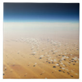 Luftaufnahme einer Wüste Fliese (Vorderseite)