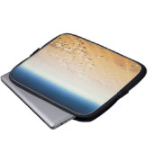 Luftaufnahme einer Wüste Laptopschutzhülle (Vorne Knopf)