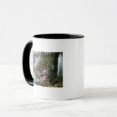 Luftaufnahme eines Bahnhofs Tasse (Vorderseite Links)