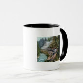 Luftaufnahme eines Bahnhofs Tasse (VorderseiteRechts)