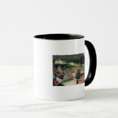 Luftaufnahme eines Stadtteils Tasse (VorderseiteRechts)