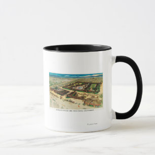 Luftaufnahme Rickeys des Studio-Gasthauses Tasse