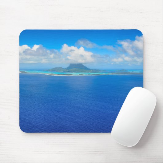Luftaufnahme über Bora Bora mousepad (Mit Mouse)