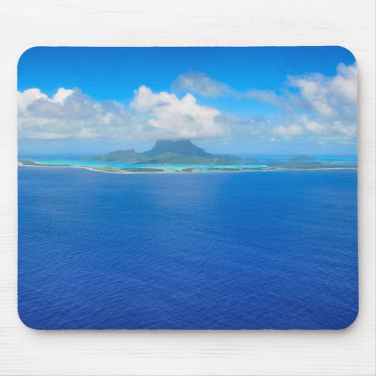 Luftaufnahme über Bora Bora mousepad (Vorne)