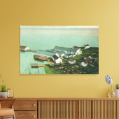 Luftaufnahme von A. P. A. Cannery Leinwanddruck (Insitu (Wohnzimmer))