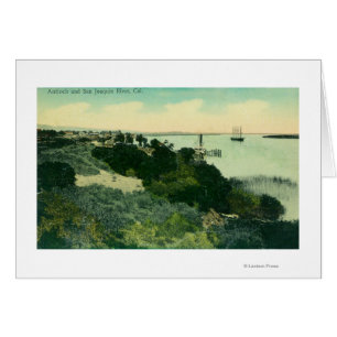 Luftaufnahme von Antioch und San Joaquin