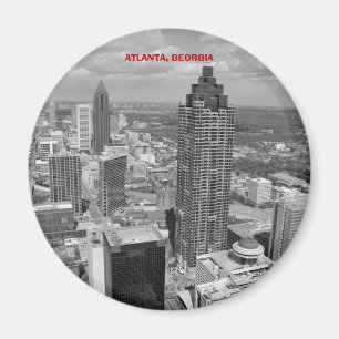 Luftaufnahme von Atlanta, Georgia Magnet
