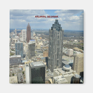 Luftaufnahme von Atlanta, Georgia Magnet