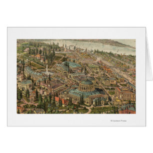 Luftaufnahme von Ausstellung Alaskas Yukon Pazifik