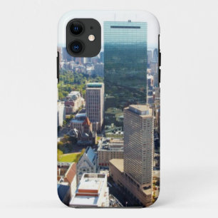 Luftaufnahme von Boston 2 iPhone 11 Hülle