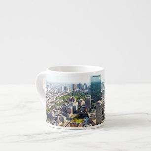 Luftaufnahme von Boston 2 Espressotasse