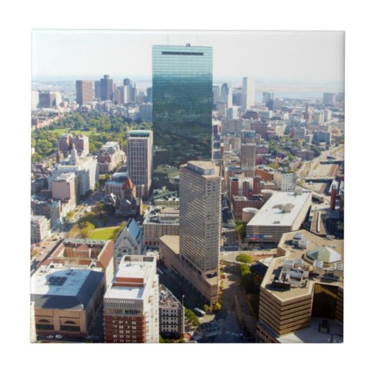 Luftaufnahme von Boston 2 Fliese (Vorderseite)