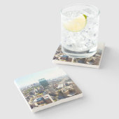 Luftaufnahme von Boston 2 Steinuntersetzer (Seitenansicht)