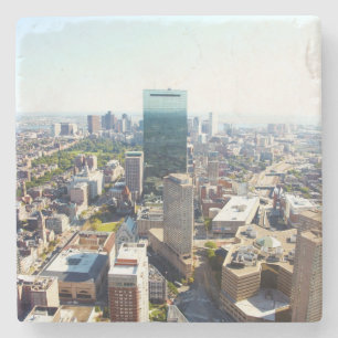 Luftaufnahme von Boston 2 Steinuntersetzer