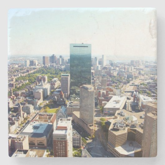 Luftaufnahme von Boston 2 Steinuntersetzer (Vorderseite)