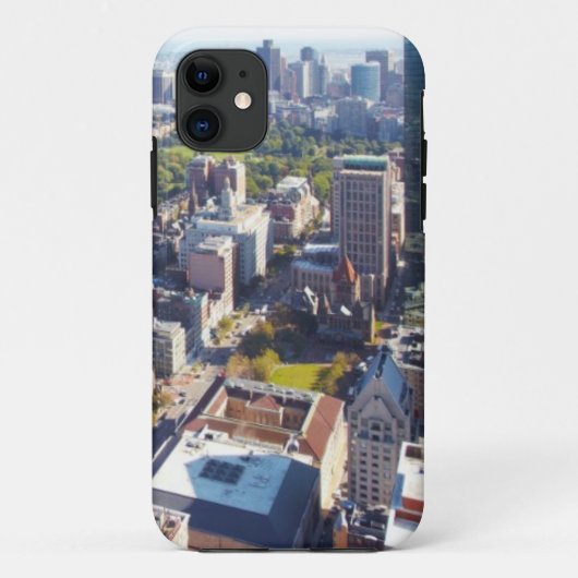 Luftaufnahme von Boston Case-Mate iPhone Hülle (Rückseite)