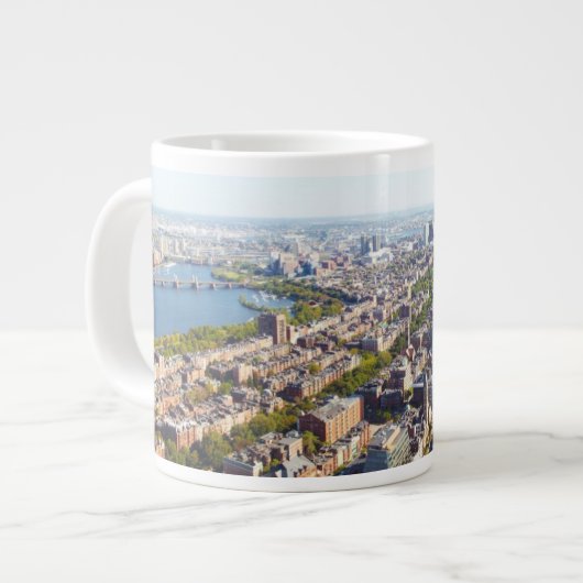 Luftaufnahme von Boston Jumbo-Tasse (Vorderseite Links)