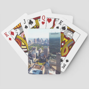 Luftaufnahme von Boston Spielkarten