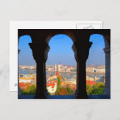 Luftaufnahme von Budapest, Ungarn Postkarte (Vorne/Hinten)