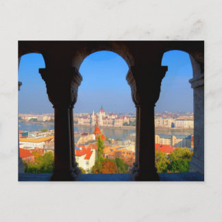 Luftaufnahme von Budapest, Ungarn Postkarte