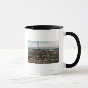 Luftaufnahme von CityFairbanks, AK Tasse