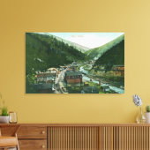 Luftaufnahme von CityGem, ID Leinwanddruck (Insitu (Wohnzimmer))