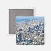 Luftaufnahme von Dubai Magnet (Vorderseite/Rückseite)