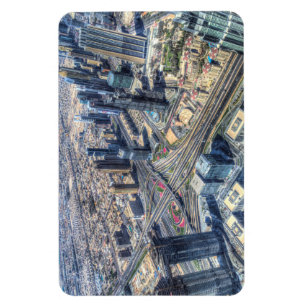 Luftaufnahme von Dubai Magnet
